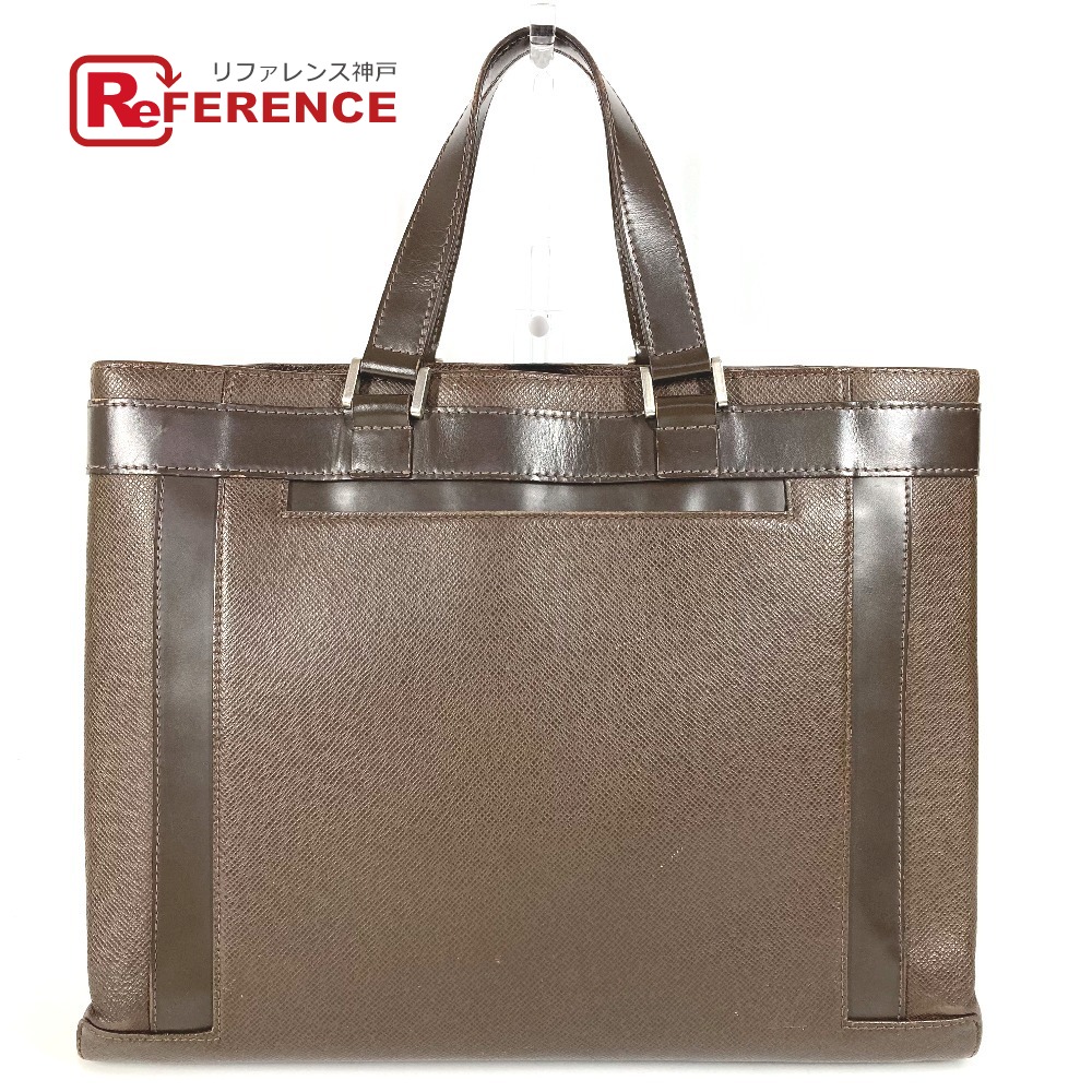 LOUIS VUITTON ルイヴィトン M31028 タイガ カスベックPM カスベック PM カバン トートバッグ 肩掛け ビジネスバッグ ハンドバッグ タイガレザー ユニセックス グリズリ ブラウン 【中古】