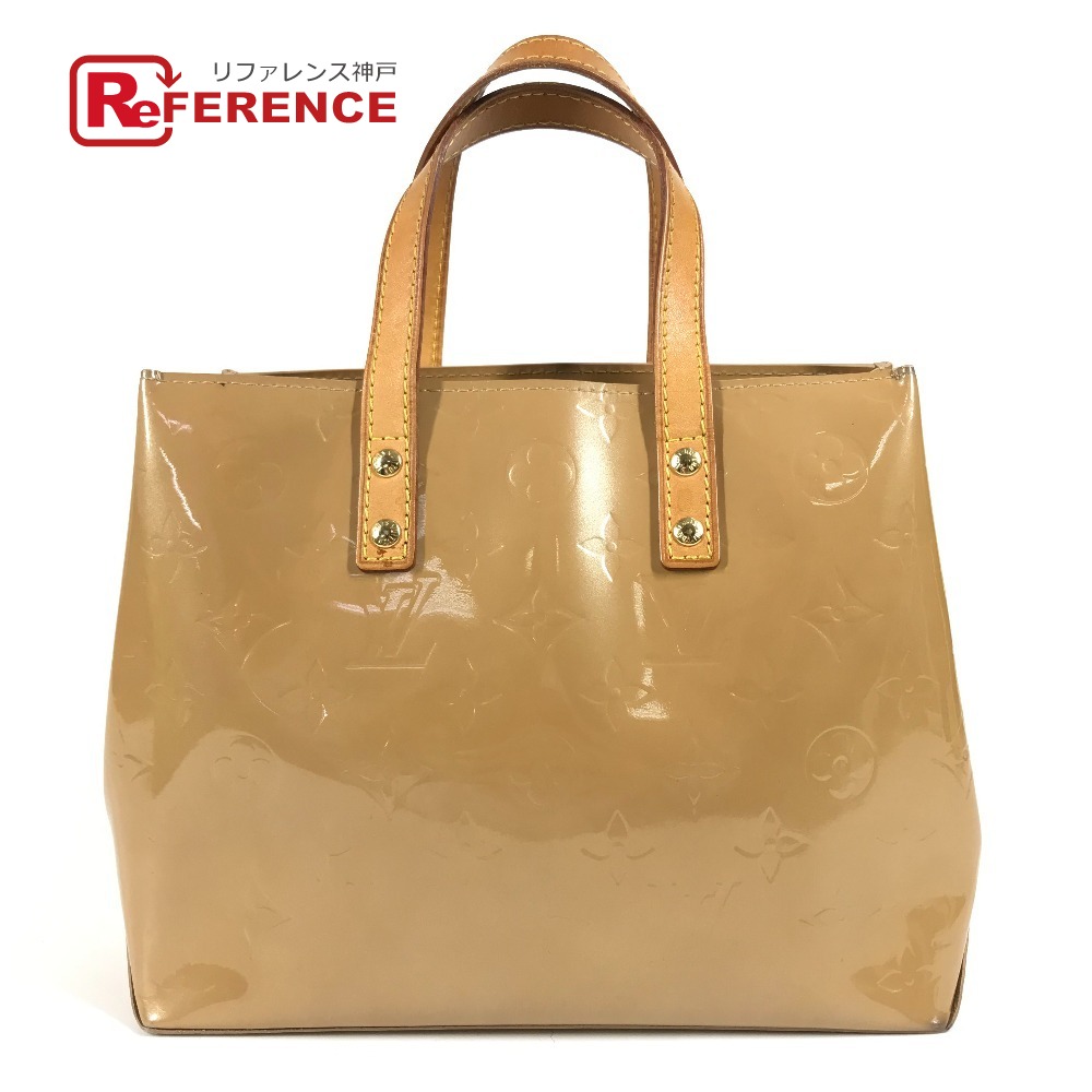 Louis Vuitton ヴェルニ リードPM ブラック トートバッグ Louis Vuitton リードPM ブラック 黒ミニトートヴェルニモノグラム