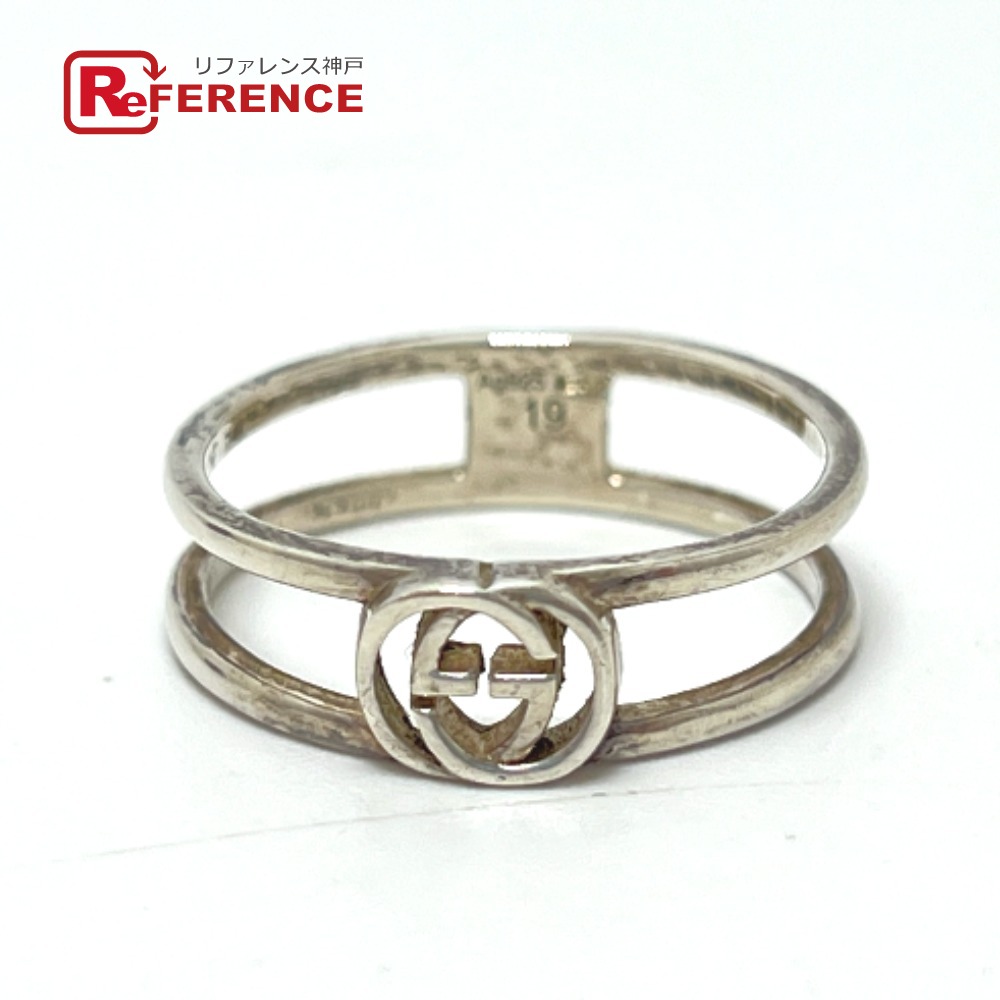 楽天市場】【在庫一掃】 グッチ GUCCI インターロッキングG リング