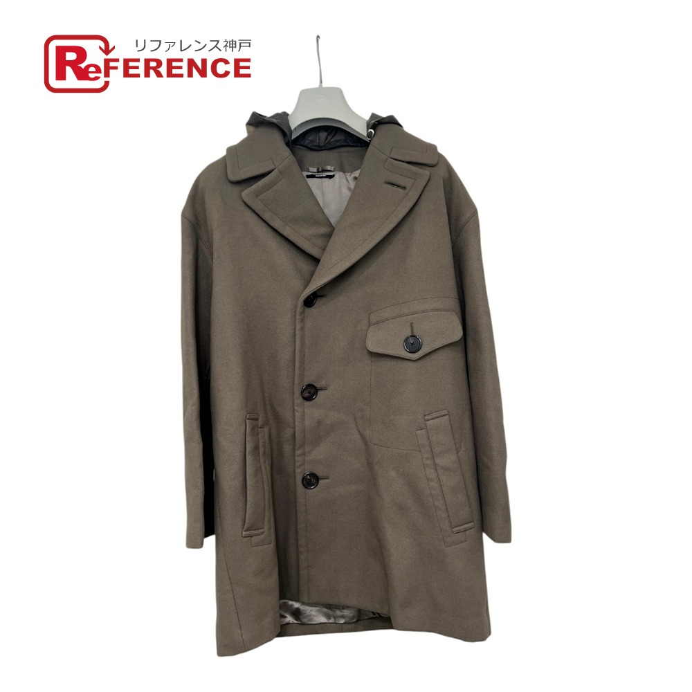 楽天市場】極美品 HERMES エルメス ウール フライフロント 織柄 裏地