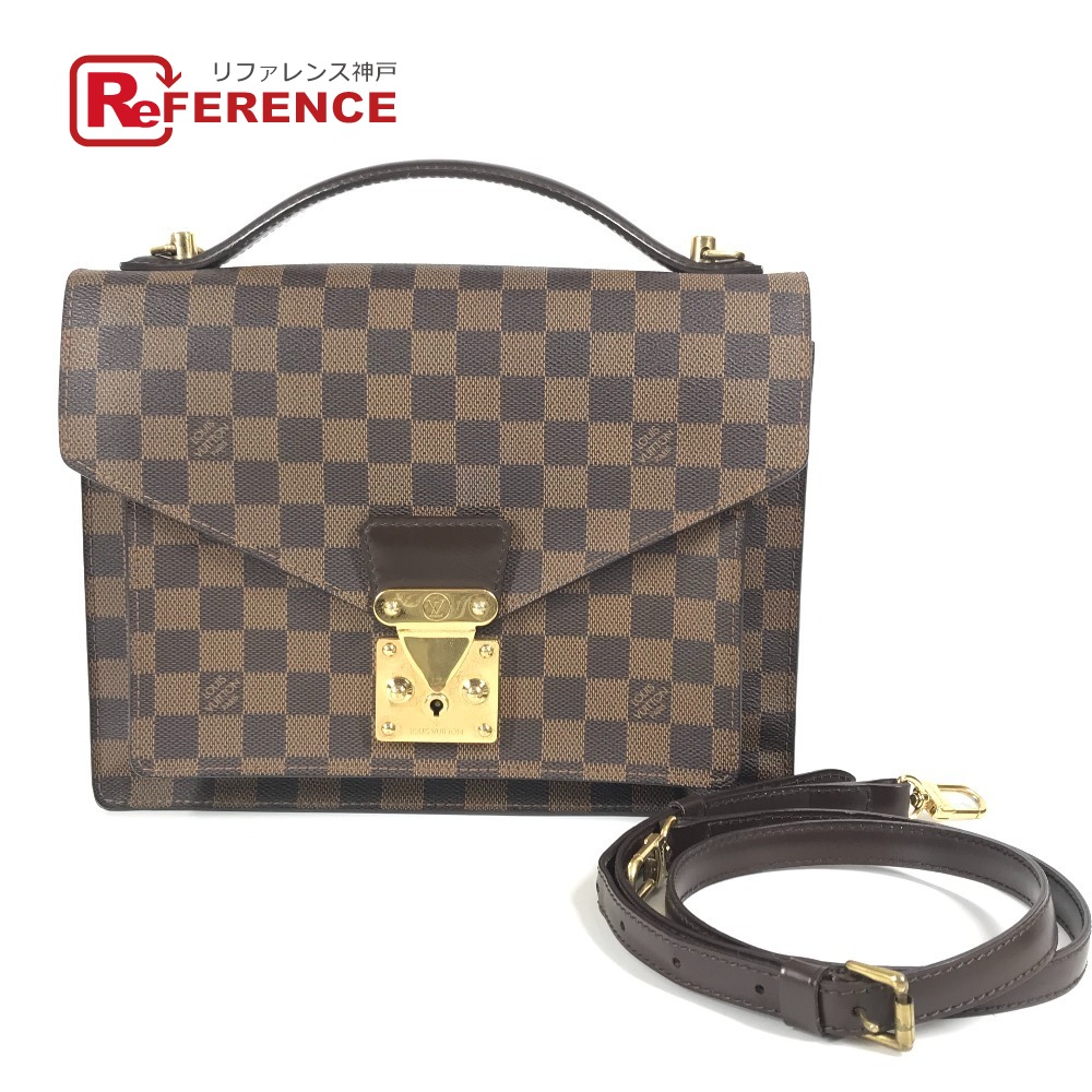 楽天市場】LOUIS VUITTON ルイ ヴィトン ダミエ モンソー28 スペシャル