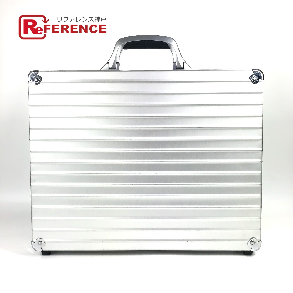 RIMOWA リモワ ビジネスバッグ ダイヤルロック式 カバン アタッシュケース ブリーフケース ハンドバッグ トランク ハンドバッグ アルミ メンズ シルバー 【中古】