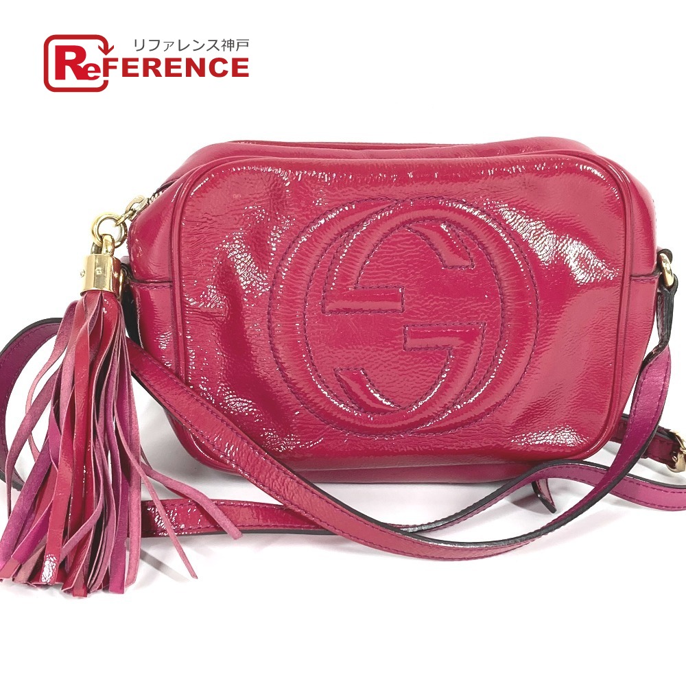 楽天市場】GUCCI グッチ ソーホー スモールディスコ タッセル フリンジ