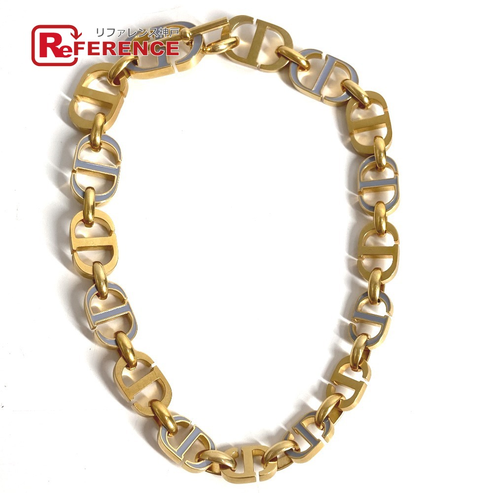 楽天市場】クリスチャンディオール ネックレス 新品同様 ロゴ プレート