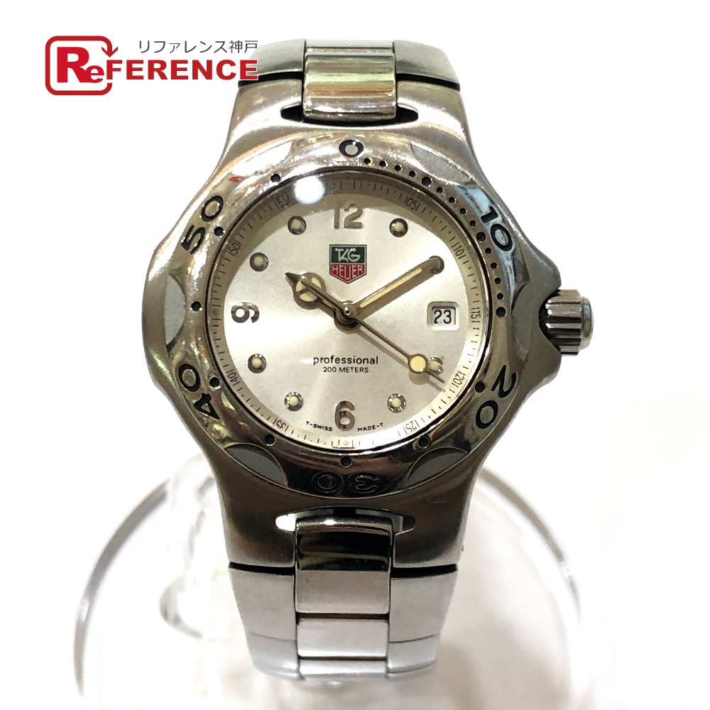 TAG HEUER タグホイヤー WL1314 レディースウォッチ 時計 キリウム クォーツ デイト ウォッチ 腕時計 SS レディース シルバー 【中古】|ブランドショップ リファレンス