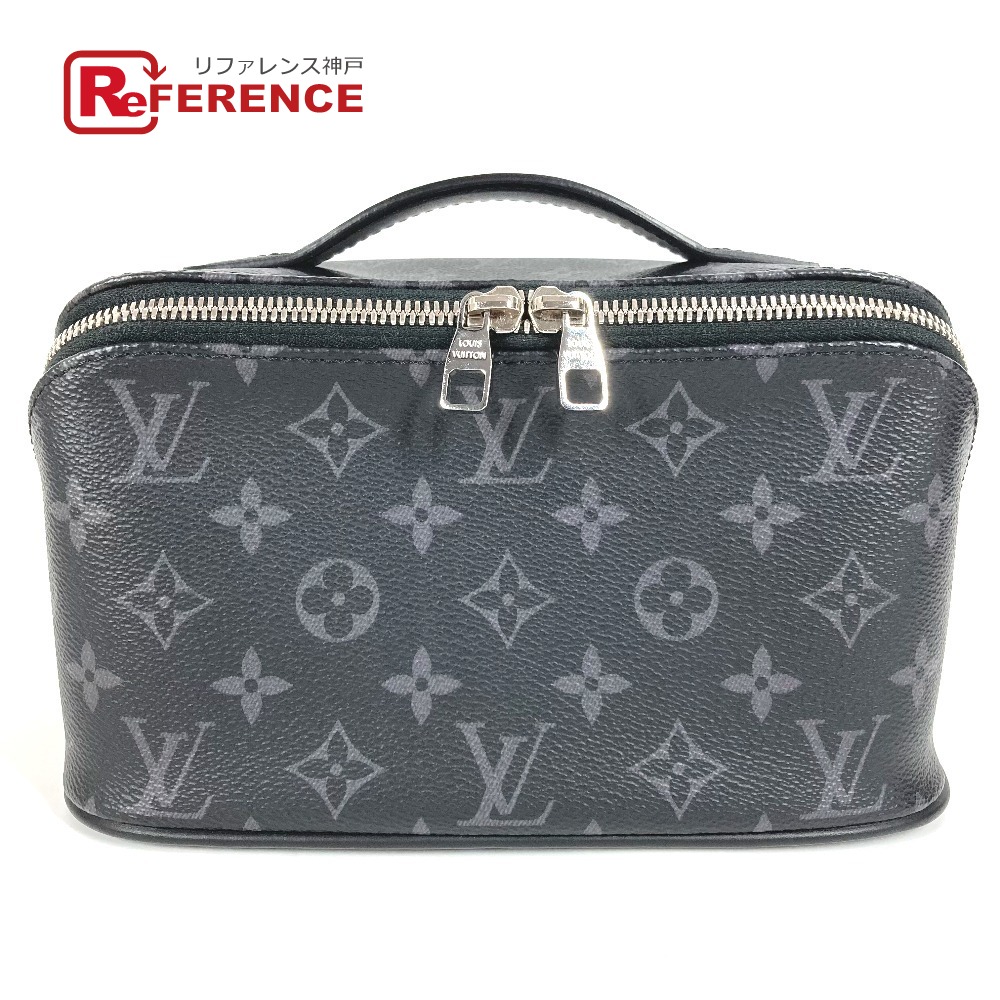 LOUIS VUITTON ルイヴィトン M11508 モノグラムエクリプス トイレタリー・バッグ カバン ポーチ セカンドバッグ クラッチバッグ ハンドバッグ モノグラムエクリプスキャンバス レディース ブラック 【中古】|ブランドショップ リファレンス