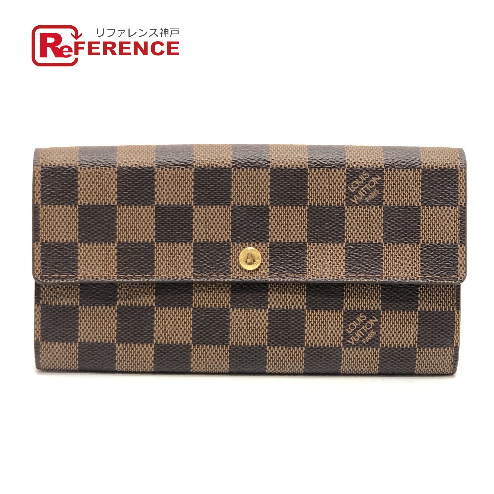 ルイヴィトン ダミエ ポルトフォイユ サラ 二つ折り長財布 N61724 中古 Bランク LOUIS VUITTON ｜レディース 女性 ブランド LV 【ネコポス送料無料】 楽天市場】ルイヴィトン ダミエ ポルトフォイユ サラ 二つ折り長財布