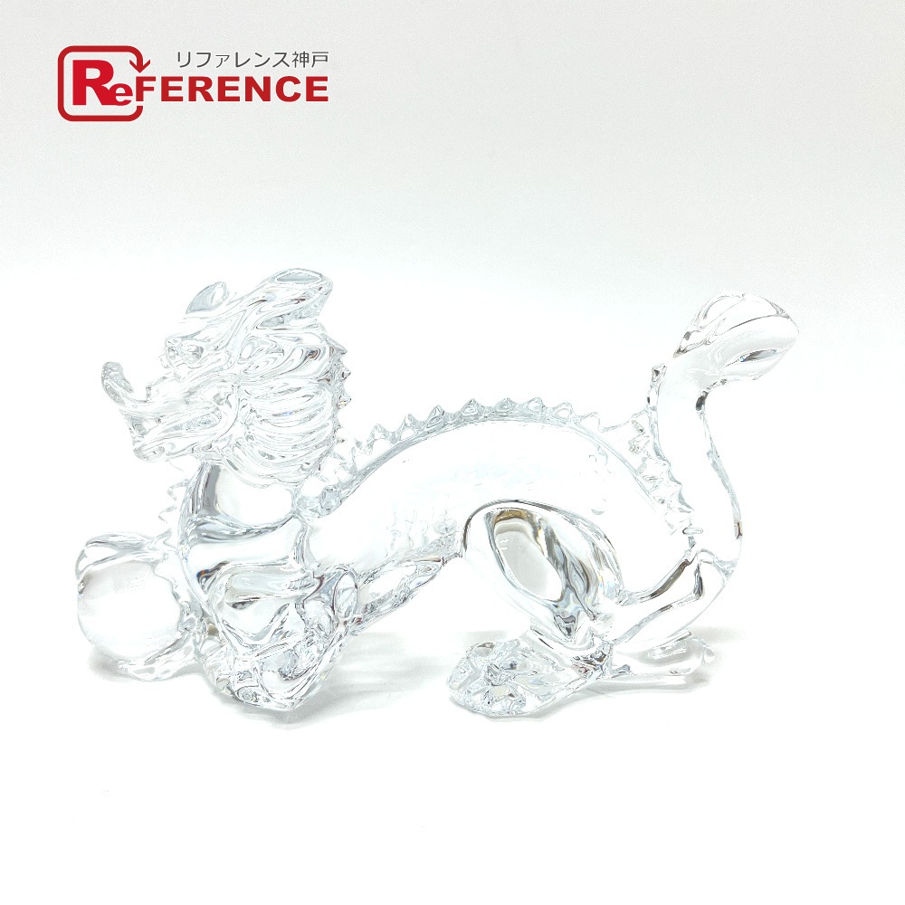 Baccarat バカラ 2024年（辰年） 干支 ドラゴン インテリア 置物 オブジェ クリスタルガラス ユニセックス クリア 【中古】 21,164円