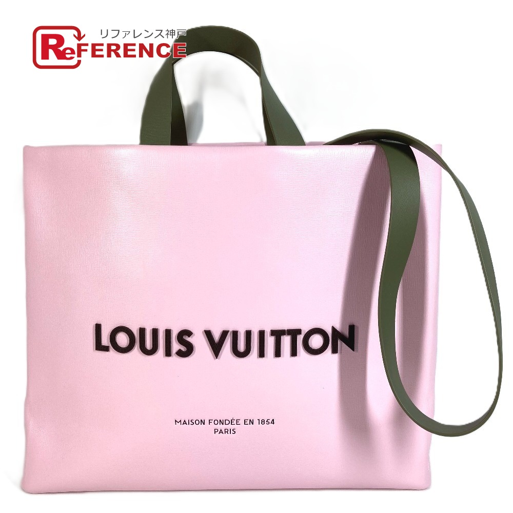 LOUIS VUITTON ルイヴィトン M15273 ショッパー･トート MM カバン 肩掛け ショルダーバッグ 2WAYバッグ トートバッグ ユニセックス キャンディ ピンク 【中古】