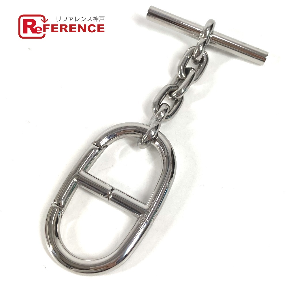 楽天市場】【未使用】HERMES エルメス シェーヌダンクル キーリング