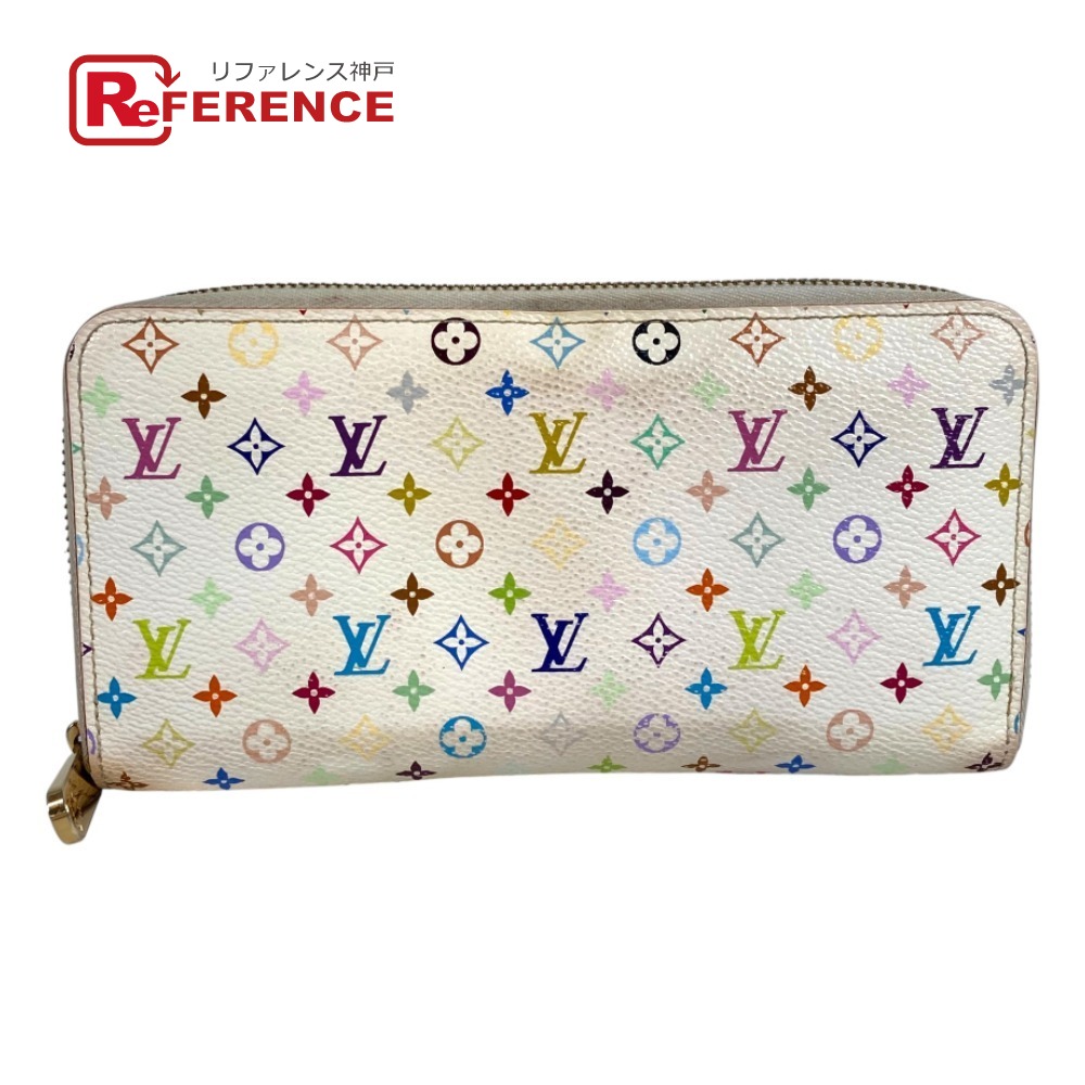 LOUIS VUITTON ルイヴィトン  M60241 モノグラムマルチ色合い ジッピーウォレット ジッピーウォレット 長札入れ モノグラムマルチカラーキャンバス  レディース 白いこと 【中古】