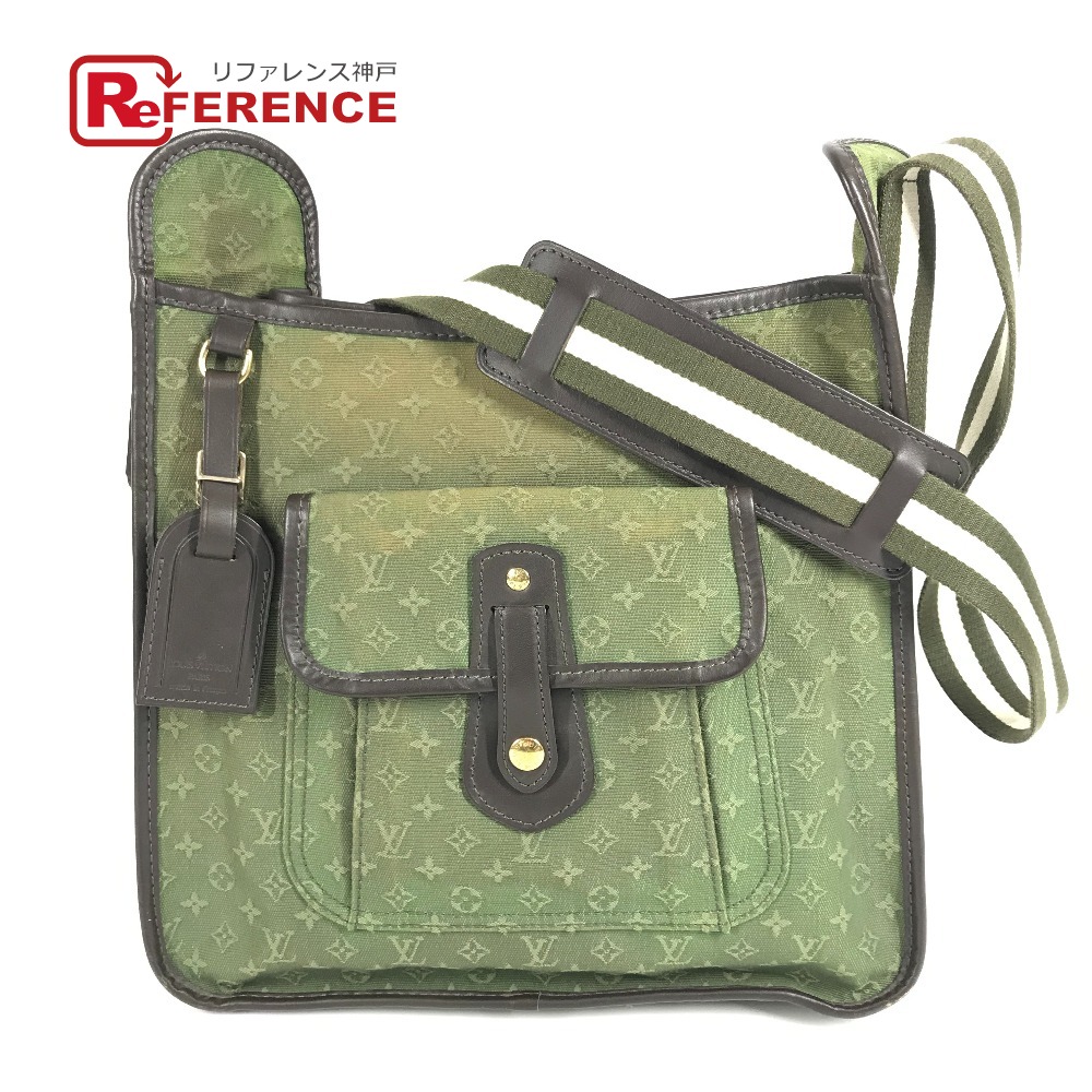 LOUIS VUITTON ルイヴィトン M92322 モノグラムミニ ブザスマリーケイト カバン 斜め掛け ショルダーバッグ モノグラムミニキャンバス ユニセックス カーキ 【中古】