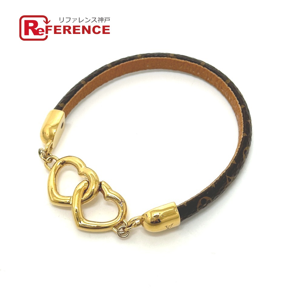 LOUIS VUITTON ルイヴィトン M6758 ブレスレット ブラスレ・セイ・イエス ブレスレット モノグラムキャンバス レディース ブラウン 【中古】