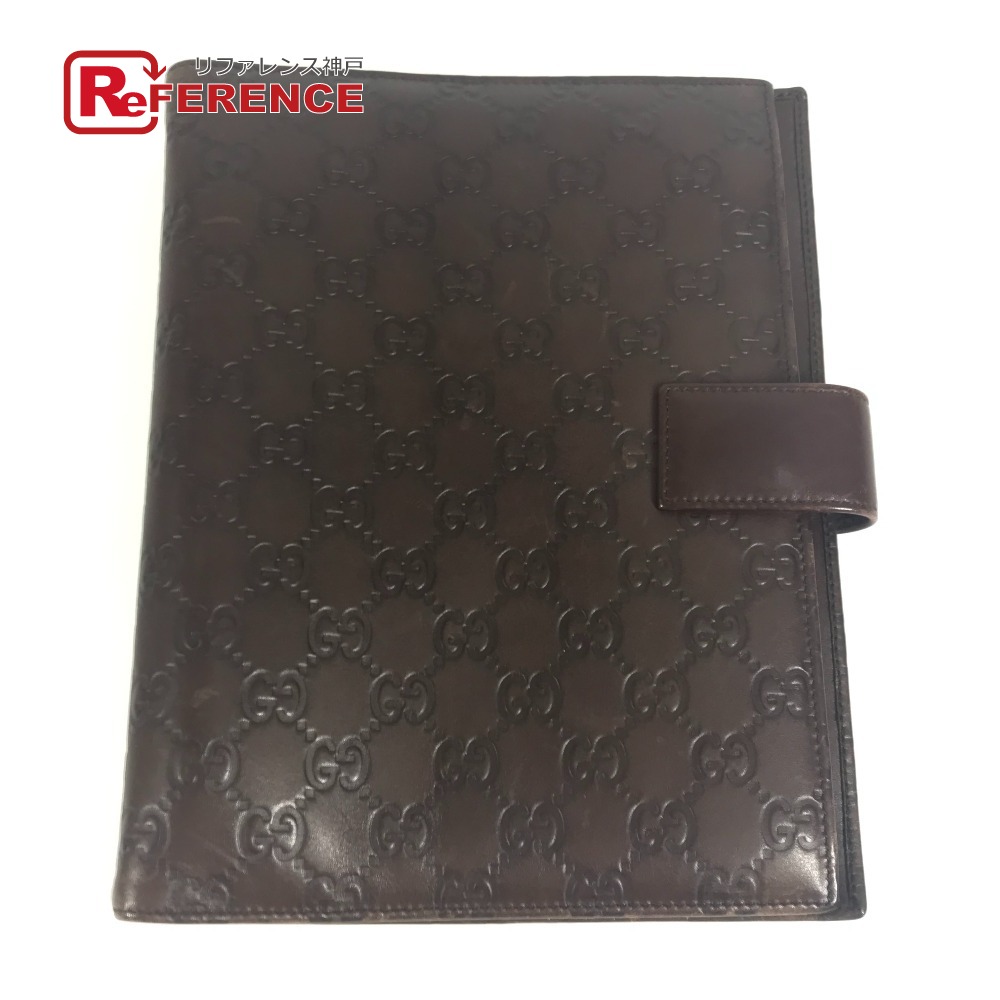 楽天市場】グッチ GUCCI ノートカバー メモ帳 マイクロGG 271476-BMJ10