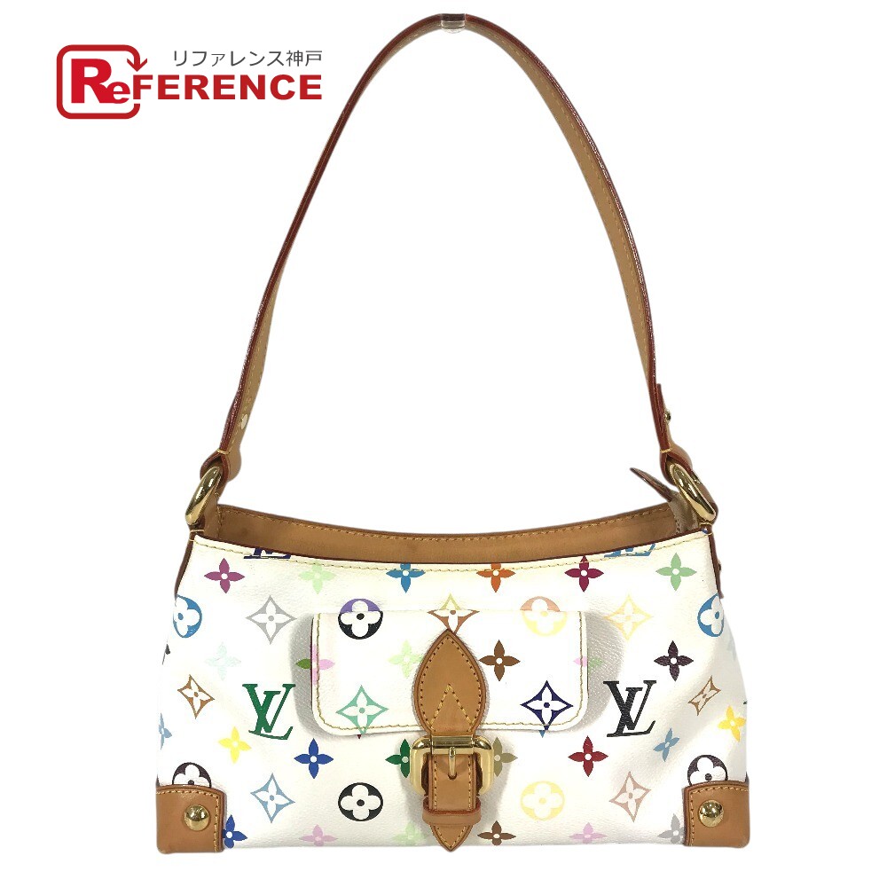 LOUIS VUITTON ルイヴィトン  M40098 モノグラムマルチ色合い エライザ 肩かけ 鞄 ハンドバック ショルダーバッグ モノグラムマルチカラーキャンバス  レディース ブロン 白いこと 【中古】