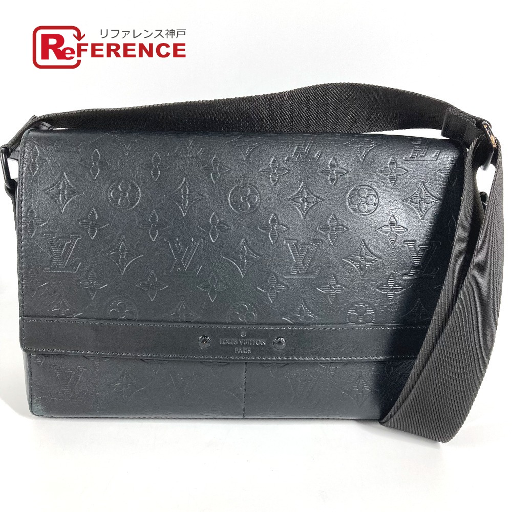 LOUIS VUITTON ルイヴィトン  M44729 モノグラムシャドウ スプリンター伝達人 袋 肩かけ 下げ翼 伝達人御徒面子 ショルダーバッグ モノグラムシャドウレザー  ユニ一発やる 黒いこと 【中古】