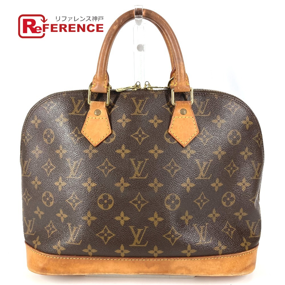LOUIS VUITTON ルイヴィトン M51130 モノグラム アルマ カバン トートバッグ ハンドバッグ モノグラムキャンバス ユニセックス ブラウン 【中古】