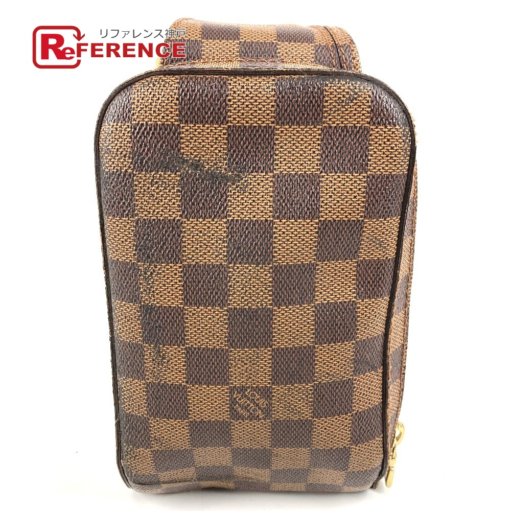 LOUIS VUITTON ルイヴィトン  N51994 ダミエ ジェロニモス 旧 袋 ショルダーバッグ 酉の方角御徒面子  上半身御徒面子 ダミエキャンバス  ユニ一発やる エベヌ 赤銅色 【中古】