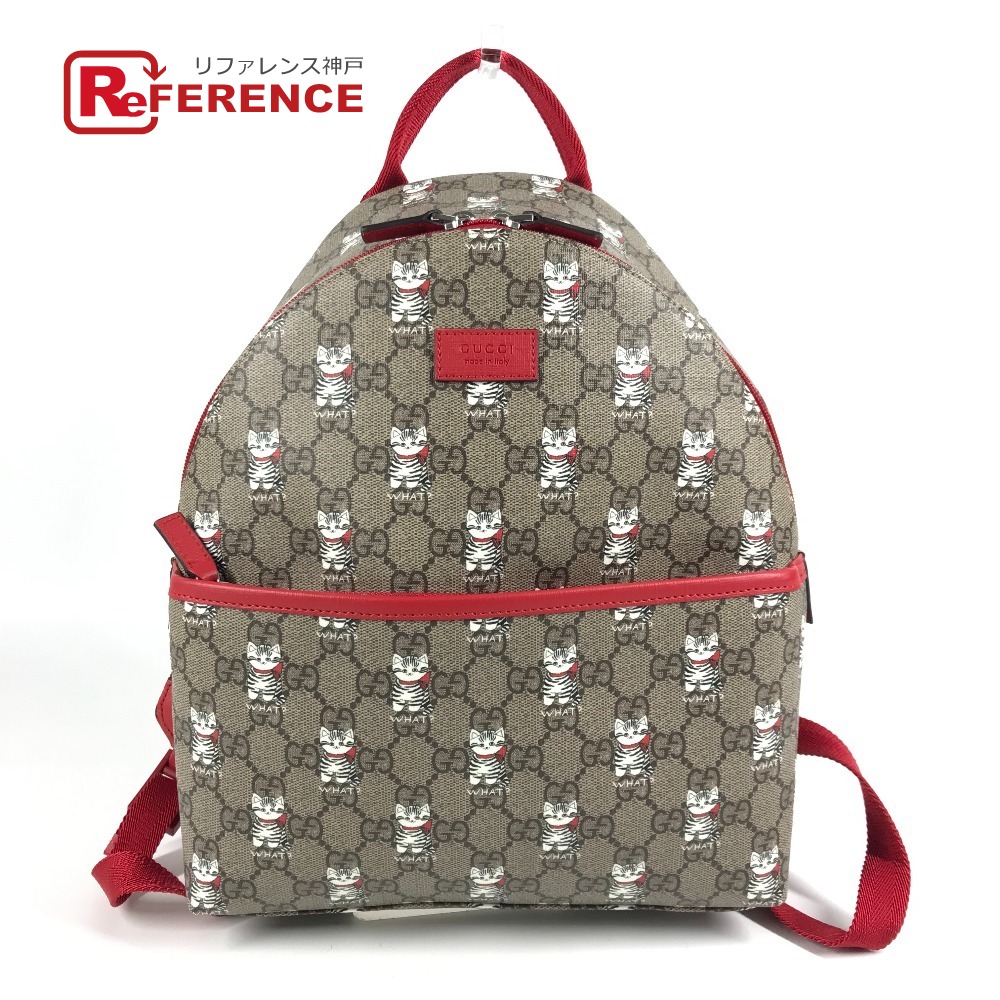 税込】 GUCCI【グッチ】 バックパック ミスティックキャット GG 