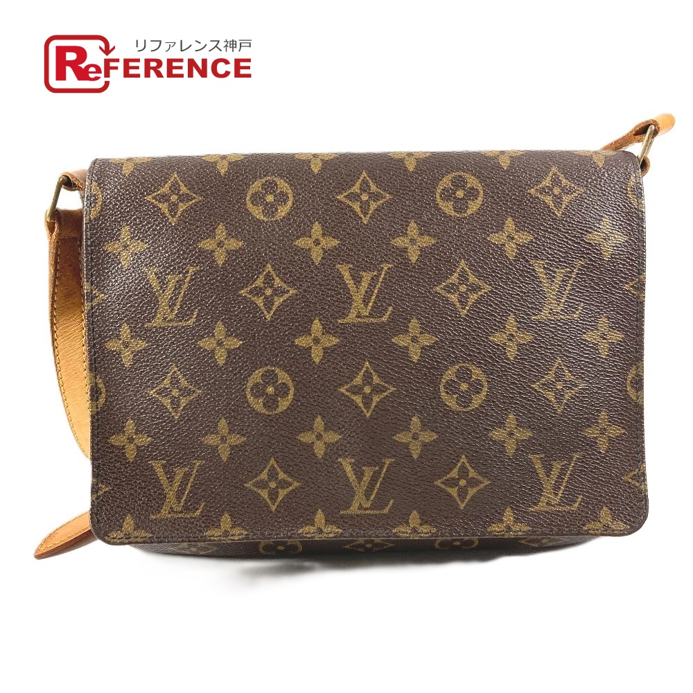 LOUIS VUITTON ルイヴィトン M51257 モノグラム ミュゼット タンゴ ミュゼットタンゴ カバン 肩掛け ショート フラップ ショルダーバッグ モノグラムキャンバス ユニセックス ブラウン 【中古】|ブランドショップ リファレンス