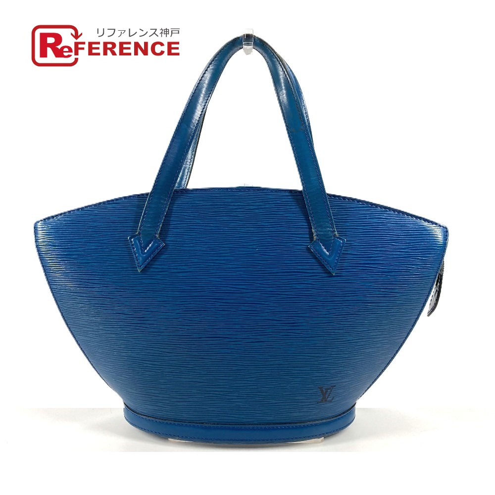 LOUIS VUITTON ルイヴィトン   M52275 エピ サンジャック ショルダーバッグ 鞄 膝掛け トートバッグ エピレザー  レディース トレドブルー 青色 【中古】 バッグ-トートバッグ-バッグ・小物・ブランド雑貨