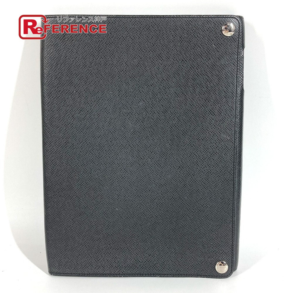 LOUIS VUITTON ルイヴィトン M93804 タイガ エテュイ iPadケース アイパッド タブレット ケース カバー iPadケース タイガレザー ユニセックス アルドワーズ ブラック 【中古】｜ブランドショップ　リファレンス