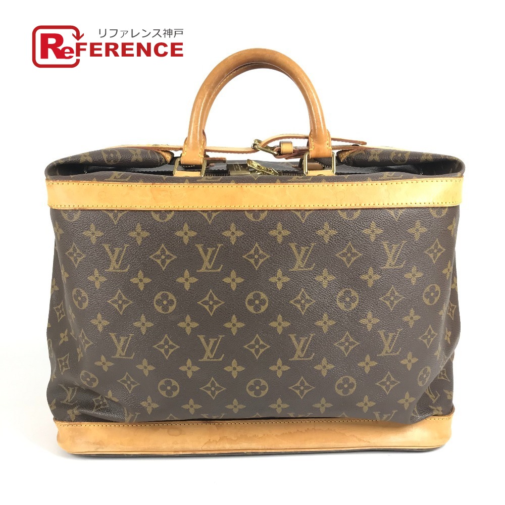 LOUIS VUITTON ルイヴィトン  M41139 モノグラム クルーザー御徒面子 40 クルーザー御徒面子40 ハンドバック 鞄 周遊御徒面子 旅する御徒面子 ボストンバッグ モノグラム帆布  ユニ一発やる 赤銅色 【中古】