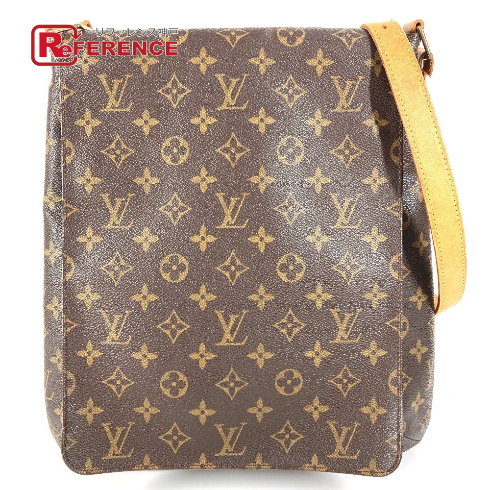 LOUIS VUITTON ルイヴィトン M51258 モノグラム ミュゼット サルサ ロング ミュゼットサルサ カバン 斜め掛け フラップ ショルダーバッグ モノグラムキャンバス ユニセックス ブラウン 【中古】｜ブランドショップ　リファレンス