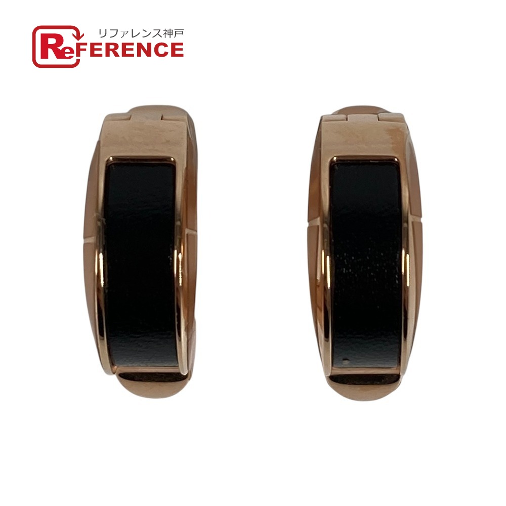 HERMES エルメス H500413FD89 ジョケット ピアス PM アクセサリー ジュエリー ピアス ユニセックス ゴールデンローズ ブラック 未使用 【中古】|ブランドショップ リファレンス