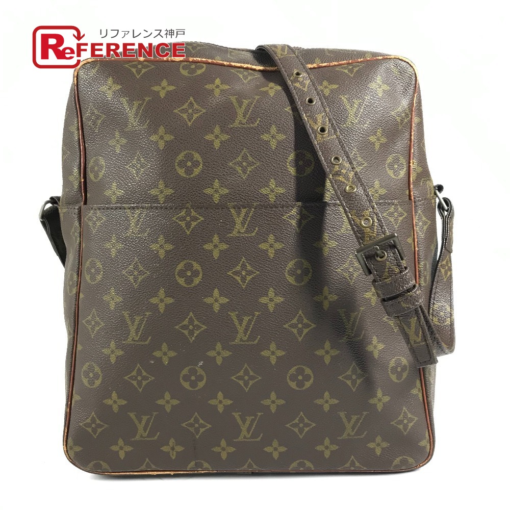 LOUIS VUITTON ルイヴィトン   M40264 モノグラム ヴィンテージ マルソー 鞄 曲がった掛け ポシェット ショルダーバッグ モノグラム帆布  ユニ一発やる 赤銅色 【中古】