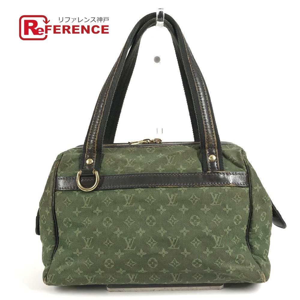 LOUIS VUITTON ルイヴィトン  M92415  モノグラムミニ ジョセフィーヌPM ジョセフィーヌ PM  鞄 ミニボストンバッグ トートバッグ ハンドバック モノグラムミニキャンバス  レディース TSTカーキ M92415  【中古】