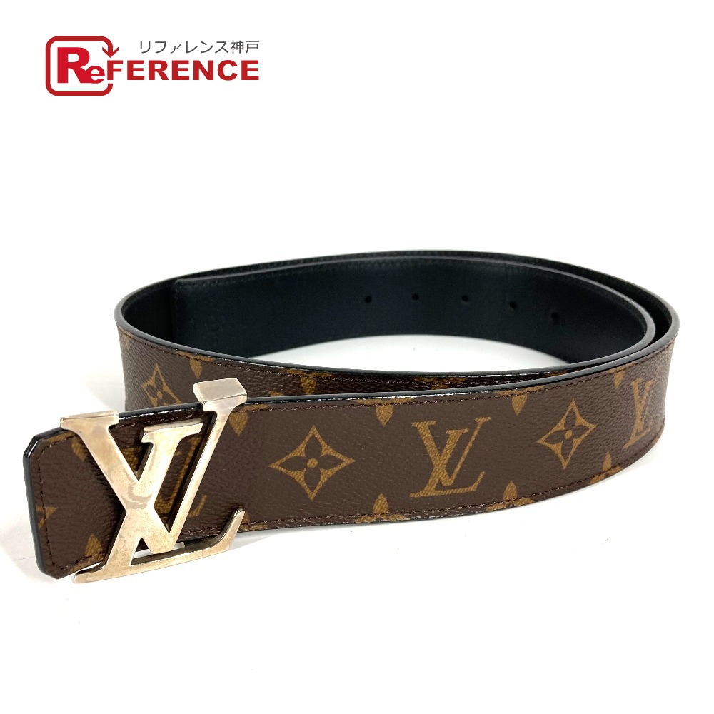 LOUIS VUITTON ルイヴィトン  M9821T モノグラム 胴締め LV かしら文字 40MM 小物 リヴァーシブル 胴締め モノグラム帆布  メンズ 赤銅色 【中古】