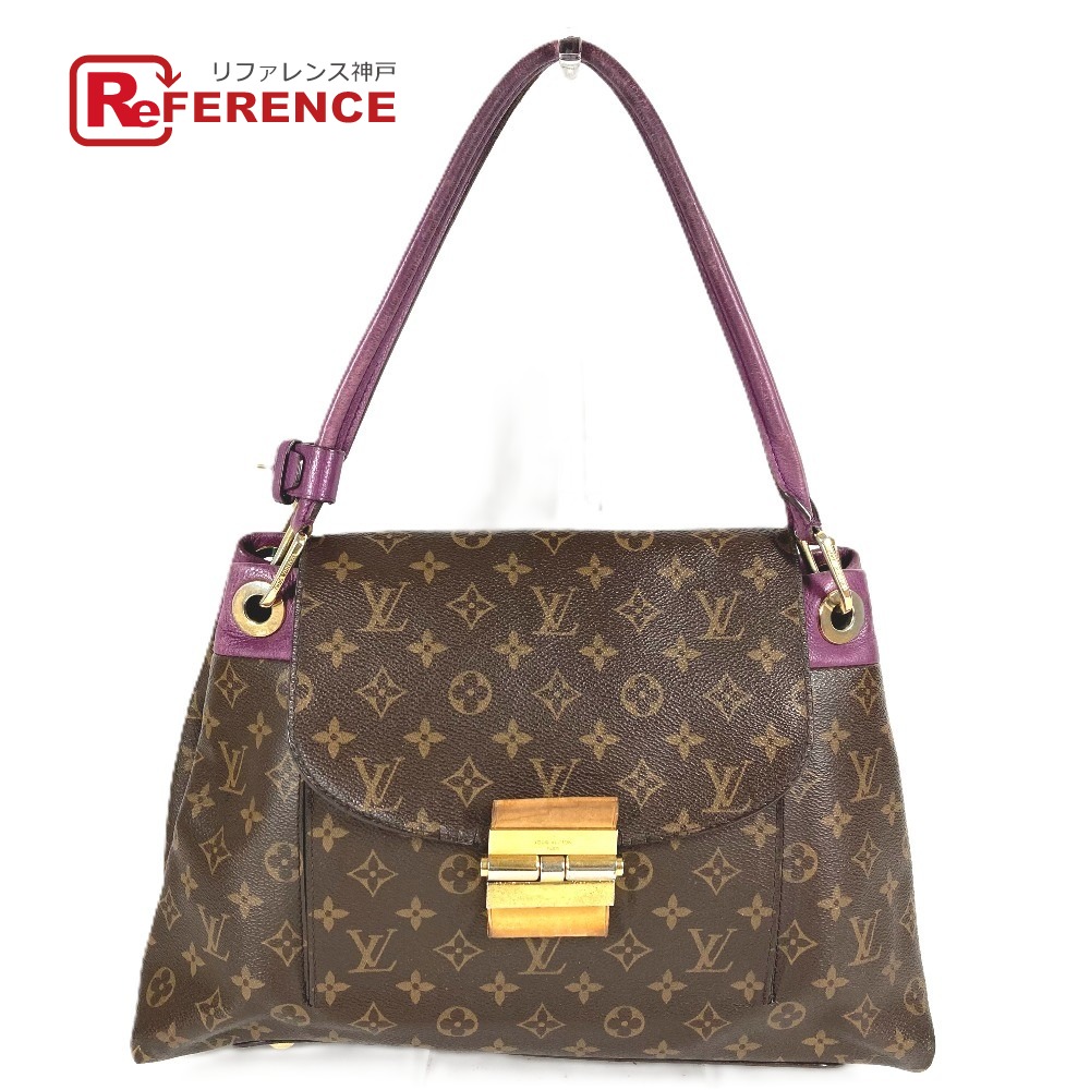 LOUIS VUITTON ルイヴィトン M40816 モノグラム オランプ カバン フラップ トートバッグ 肩掛け ショルダーバッグ モノグラムキャンバス ユニセックス オロール パープル 【中古】|ブランドショップ リファレンス