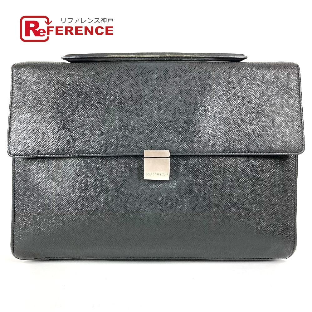 LOUIS VUITTON ルイヴィトン M30772 タイガ アンガラ カバン ブリーフケース ハンドバッグ 書類バッグ ビジネスバッグ タイガレザー メンズ アルドワーズ ブラック 【中古】|ブランドショップ リファレンス