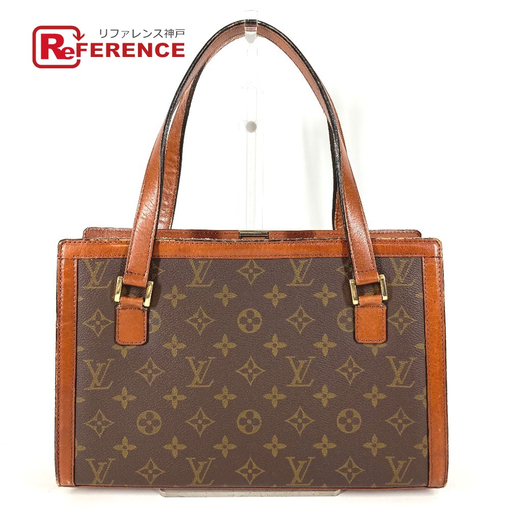 LOUIS VUITTON ルイヴィトン モノグラム ヴィンテージ サック バヴォレ サックバヴォレ がま口 カバン ショルダーバッグ 肩掛け ハンドバッグ モノグラムキャンバス ユニセックス ブラウン 【中古】｜ブランドショップ　リファレンス