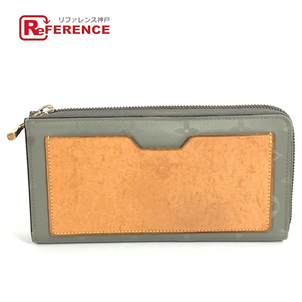 LOUIS VUITTON ルイヴィトン M63237 モノグラムチタン ポルトフォイユコスモス ロングウォレット L字ファスナー 長財布 ユニセックス グレー 【中古】|ブランドショップ リファレンス