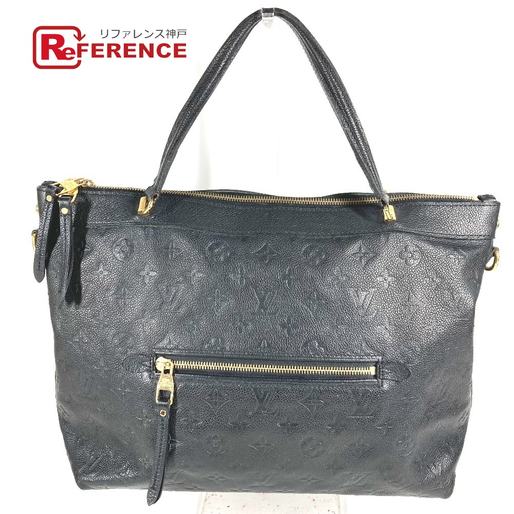 LOUIS VUITTON ルイヴィトン M41164 モノグラムアンプラント バスティーユMM バスティーユ MM カバン トートバッグ ショルダーバッグ 肩掛け ハンドバッグ モノグラムアンプラントレザー ユニセックス ノワール ブラック 【中古】｜ブランドショップ　リファレンス