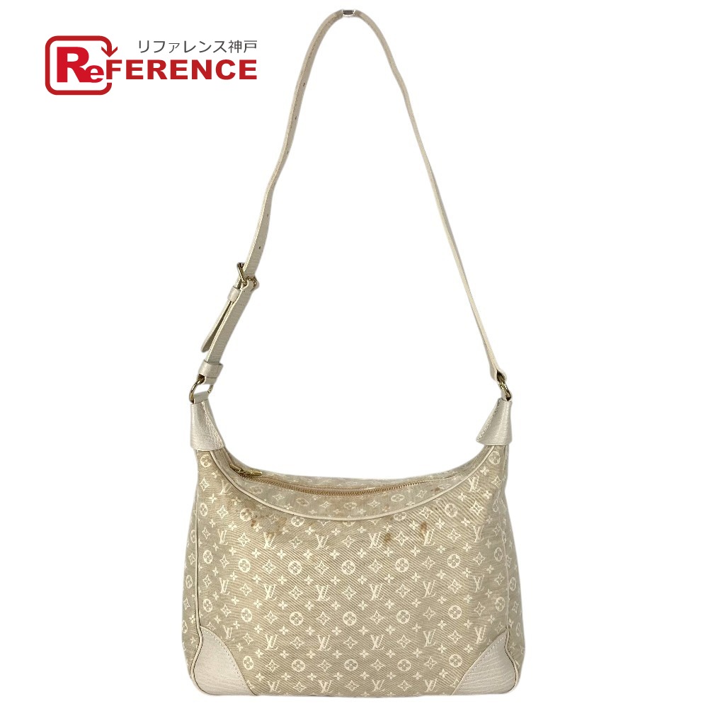 LOUIS VUITTON ルイヴィトン Ｍ95317 モノグラムミニラン ブローニュ カバン 肩掛け ショルダーバッグ モノグラムミニランキャンバス レディース ベージュ 【中古】｜ブランドショップ　リファレンス
