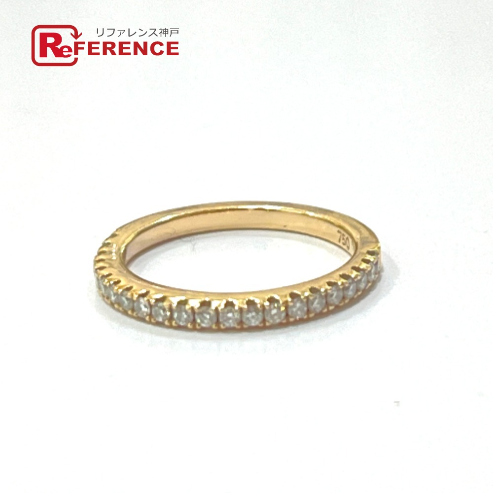 jewelry ジュエリー K18YG ダイヤモンド エタニティ リング・指輪 K18YG レディース ゴールド 【中古】｜ブランドショップ　リファレンス