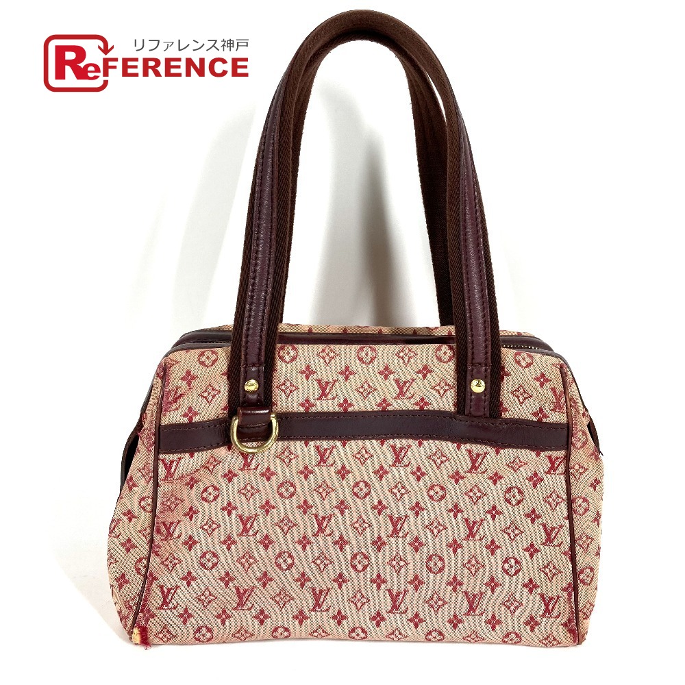 LOUIS VUITTON ルイヴィトン M92216 モノグラムミニ ジョセフィーヌ PM ジョセフィーヌPM カバン ミニボストンバッグ ハンドバッグ モノグラムキャンバス レディース スリーズ レッド 【中古】|ブランドショップ リファレンス