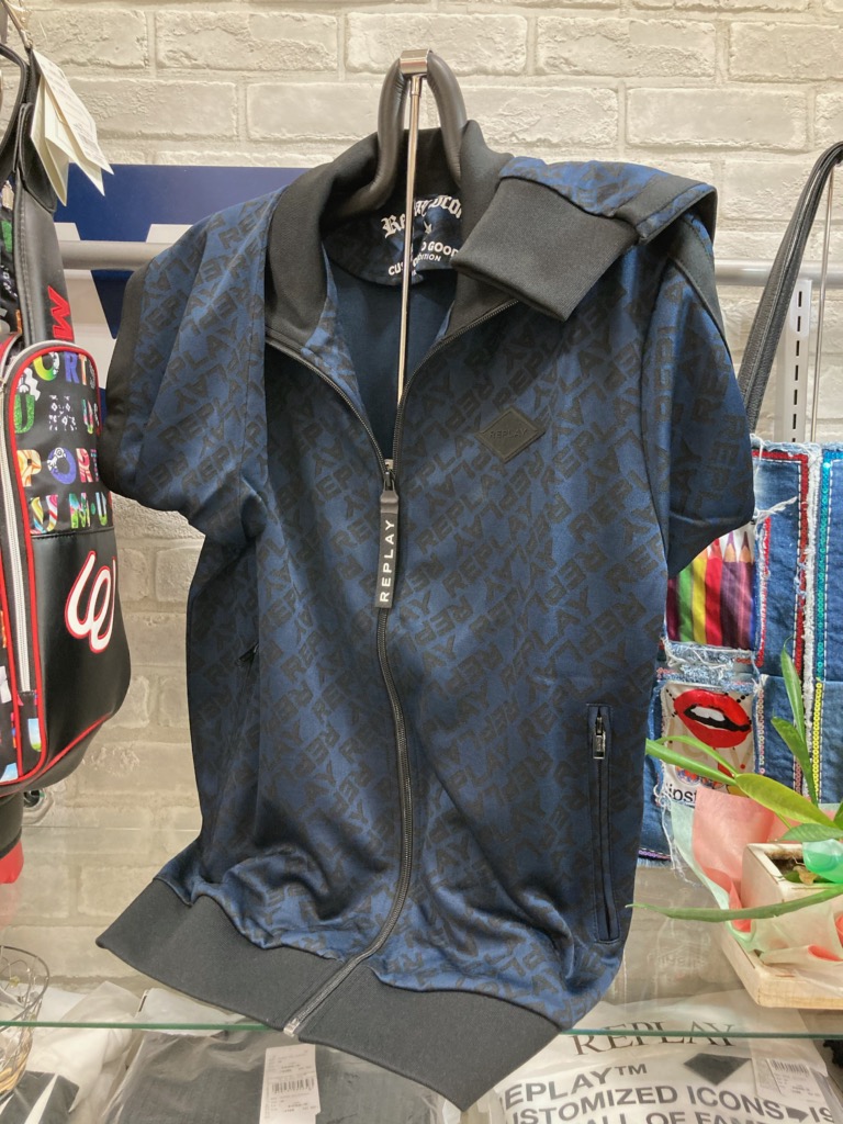 『REPLAY』ジップブルゾンXXL『M3256』(リプレイ)大人気トレーナー(1万以上のお買い上げで送料無料)(父の日ラッピング無料)M3256-020-28000|リ・フィール