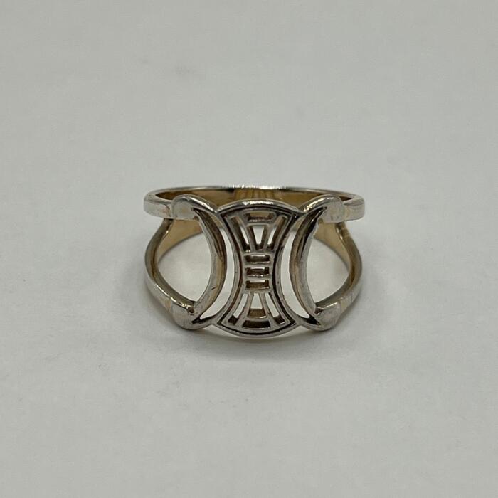 楽天市場】【送料無料】 セリーヌ リング シルバー Cマカダム 指輪 12