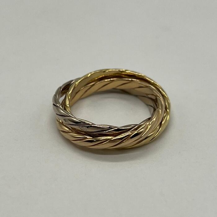 楽天市場】ジバンシー スリーカラー リング・指輪 K18イエローゴールド