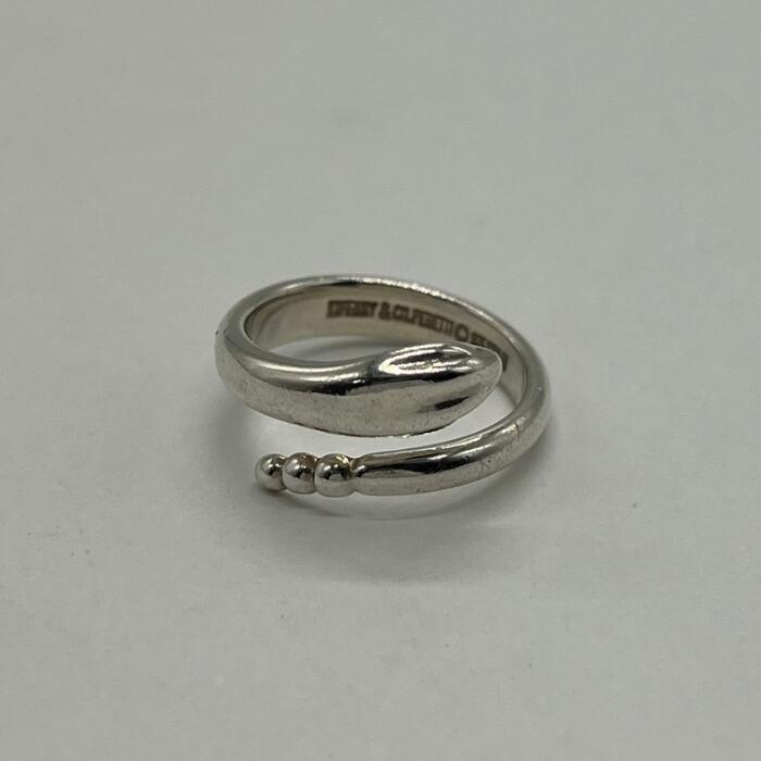 楽天市場】TIFFANY ティファニー スネークリング 指輪 蛇 へび ヘビ