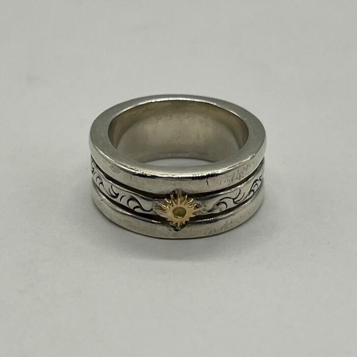 楽天市場】【中古】堀江純 Jun Horie リング オーバーレイ ラコタ