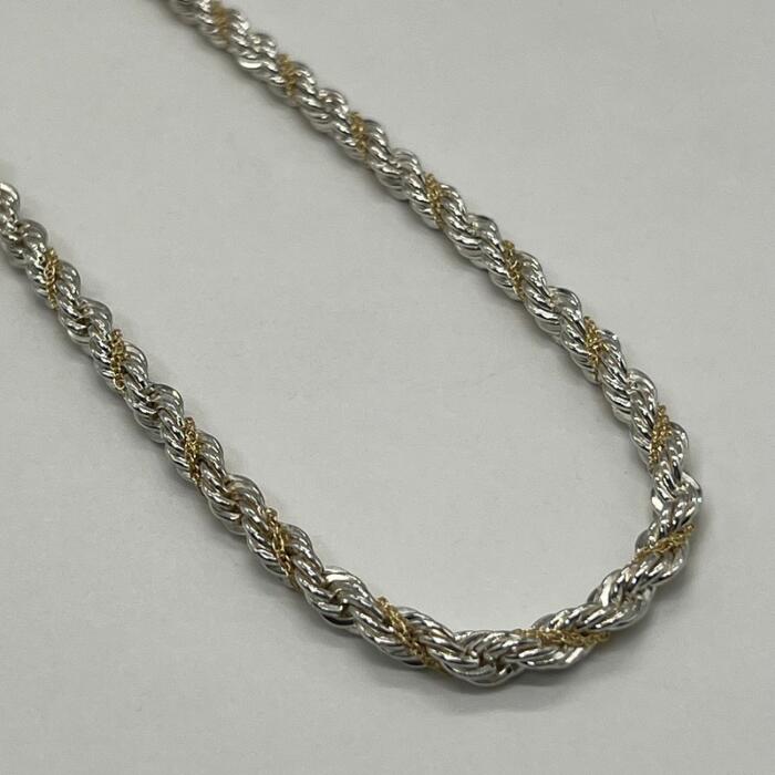楽天市場】ティファニー ツイストロープ ネックレス シルバー