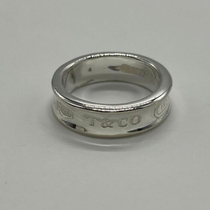 【中古】ティファニー TIFFANY&CO 1837 リング 20号 SV925 希少 メンズ レディース ユニセックス ヴィンテージ オールド 指輪 シルバー925 アクセサリー|Refind046