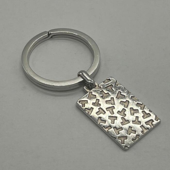 【中古】ティファニー TIFFANY\u0026CO Tロゴタイプ 真四角一皿 足懸かり輪っか SV メンズ レディース ユニ一発やる ヴィンテージ 年寄りの しろがね色925 佩び物