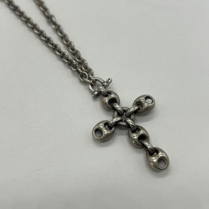 楽天市場】【美品】GUCCI グッチ ディアマンテ クロスペンダント