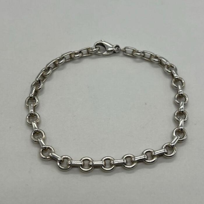 楽天市場】【TIFFANY＆Co.】ドーナツチェーン ブレスレット シルバー